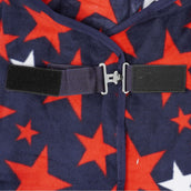 HB Harry & Hector Fleece deken Star Blauw HB Harry & Hector Fleece deken Star Blauw