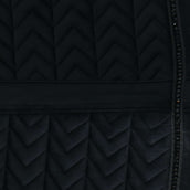 Kentucky Zadeldekje Velvet Pearls Springen Zwart Kentucky Zadeldekje Velvet Pearls Springen Zwart