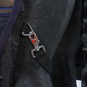 HKM High Neck Deken Providence Karo 1200D 300g Wattenvulling Navy/Bruin Geruit HKM High Neck Deken Providence Karo 1200D 300g Wattenvulling Navy/Bruin Geruit