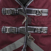 WeatherBeeta Regendeken ComFiTec Plus Dynamic II Standard Neck Lite 0g Maroon/Grijs/Wit WeatherBeeta Regendeken ComFiTec Plus Dynamic II Standard Neck Lite 0g Maroon/Grijs/Wit