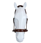 F.R.A. Bitloos Hoofdstel Alizée Mistral Side Pull Rubber Gripteugels Beige F.R.A. Bitloos Hoofdstel Alizée Mistral Side Pull Rubber Gripteugels Beige