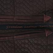 F.R.A. Westernpad De Luxe Extra Volbont 3vaks met Inlagen Bruin/Naturel F.R.A. Westernpad De Luxe Extra Volbont 3vaks met Inlagen Bruin/Naturel