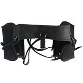 F.R.A. Dubbele Zadeltas Ico Leer Zwart F.R.A. Dubbele Zadeltas Ico Leer Zwart