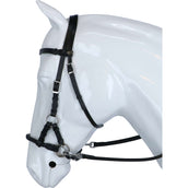 F.R.A. Bitloos Hoofdstel Pariba Side Pull Lederen Teugels Zwart F.R.A. Bitloos Hoofdstel Pariba Side Pull Lederen Teugels Zwart