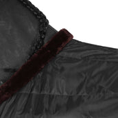 EQUITHÈME Staldeken Teddy 200g Zwart/Bruin EQUITHÈME Staldeken Teddy 200g Zwart/Bruin