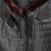 EQUITHÈME Staldeken Teddy Gevoerd met Synthetisch Schapenvacht Zwart/Bruin EQUITHÈME Staldeken Teddy Gevoerd met Synthetisch Schapenvacht Zwart/Bruin