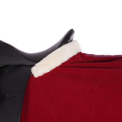 EQUITHÈME Uitrijdeken Teddy Fleece Bordeaux EQUITHÈME Uitrijdeken Teddy Fleece Bordeaux
