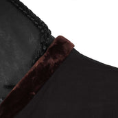 EQUITHÈME Fleecedeken Teddy Zwart/Bruin EQUITHÈME Fleecedeken Teddy Zwart/Bruin