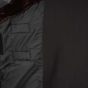 EQUITHÈME Fleecedeken Teddy Zwart/Bruin EQUITHÈME Fleecedeken Teddy Zwart/Bruin