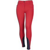 EQODE by Equiline Rijbroek Delma Knie Grip Cherry EQODE by Equiline Rijbroek Delma Knie Grip Cherry