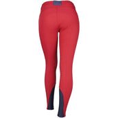 EQODE by Equiline Rijbroek Delma Knie Grip Cherry EQODE by Equiline Rijbroek Delma Knie Grip Cherry