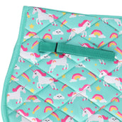 HB Zadeldekje Unicorn Shetland Mintgroen HB Zadeldekje Unicorn Shetland Mintgroen