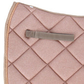 HB Zadeldekje Sparkling Glitter Dressuur Goud HB Zadeldekje Sparkling Glitter Dressuur Goud