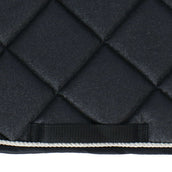 HB Zadeldekje Sparkling Glitter Dressuur Zwart HB Zadeldekje Sparkling Glitter Dressuur Zwart