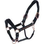 HB Showtime Halster Rose Gold Leer Zwart HB Showtime Halster Rose Gold Leer Zwart