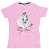HKM T-Shirt Horse Spirit Roze HKM T-Shirt Horse Spirit Roze