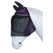 Shires Vliegenmasker Deluxe met Oren Paars Shires Vliegenmasker Deluxe met Oren Paars