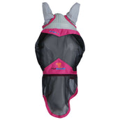 Shires Vliegenmasker Air Motion met Oren en Neus Roze Shires Vliegenmasker Air Motion met Oren en Neus Roze