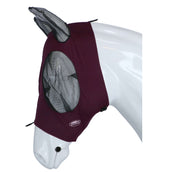 WeatherBeeta Vliegenmasker Deluxe Stretch Bug met Oren Paars/Zwart WeatherBeeta Vliegenmasker Deluxe Stretch Bug met Oren Paars/Zwart
