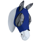 WeatherBeeta Vliegenmasker Deluxe Stretch Bug met Oren Royal Blauw/Zwart WeatherBeeta Vliegenmasker Deluxe Stretch Bug met Oren Royal Blauw/Zwart