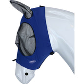 WeatherBeeta Vliegenmasker Deluxe Stretch Bug met Oren Royal Blauw/Zwart WeatherBeeta Vliegenmasker Deluxe Stretch Bug met Oren Royal Blauw/Zwart