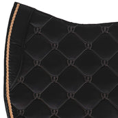 Waldhausen Zadeldekje Valencia Dressuur Zwart/Rosegold Waldhausen Zadeldekje Valencia Dressuur Zwart/Rosegold