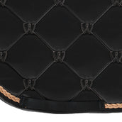 Waldhausen Zadeldekje Valencia Dressuur Zwart/Rosegold Waldhausen Zadeldekje Valencia Dressuur Zwart/Rosegold