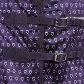 Waldhausen Vliegendeken Lucky Heart Nightblue Waldhausen Vliegendeken Lucky Heart Nightblue