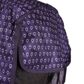 Waldhausen Vliegendeken Lucky Heart Nightblue Waldhausen Vliegendeken Lucky Heart Nightblue