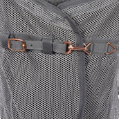 Waldhausen Vliegendeken Comfort met Buikflap Grijs Waldhausen Vliegendeken Comfort met Buikflap Grijs