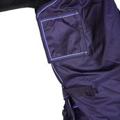 EQUITHÈME Outdoordeken Pro Series Tyrex 1680D 220g met Hals Navy EQUITHÈME Outdoordeken Pro Series Tyrex 1680D 220g met Hals Navy