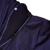 EQUITHÈME Outdoordeken Pro Series Tyrex 1680D 220g met Hals Navy EQUITHÈME Outdoordeken Pro Series Tyrex 1680D 220g met Hals Navy