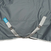 EQUITHÈME Outdoordeken Tyrex 600D 150g Gerecycled Groen EQUITHÈME Outdoordeken Tyrex 600D 150g Gerecycled Groen