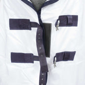 HKM Vliegendeken Lyon met Halsdeel Wit HKM Vliegendeken Lyon met Halsdeel Wit