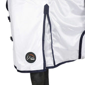 HKM Vliegendeken Lyon met Halsdeel Wit HKM Vliegendeken Lyon met Halsdeel Wit