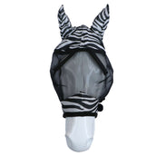 RugBe by Covalliero Vliegenmasker met Oorbedekking Zwart Zebra RugBe by Covalliero Vliegenmasker met Oorbedekking Zwart Zebra