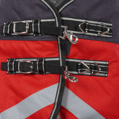 WeatherBeeta Winterdeken ComFiTec Plus Dynamic II Detach-A-Neck Medium 220g Zwart/Rood/Zilver WeatherBeeta Winterdeken ComFiTec Plus Dynamic II Detach-A-Neck Medium 220g Zwart/Rood/Zilver