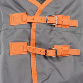 WeatherBeeta Winterdeken ComFiTec Classic Standard Neck Medium/Lite 600D 100g Gunmetal/Koraal WeatherBeeta Winterdeken ComFiTec Classic Standard Neck Medium/Lite 600D 100g Gunmetal/Koraal