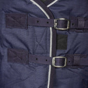 WeatherBeeta Staldeken 1200D Standard Neck Medium Navy/Wit WeatherBeeta Staldeken 1200D Standard Neck Medium Navy/Wit