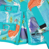 HB Harry & Hector Outdoordeken 0g Hedgehog Fleece Turquoise HB Harry & Hector Outdoordeken 0g Hedgehog Fleece Turquoise