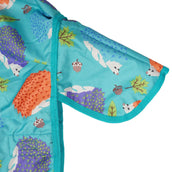 HB Harry & Hector Outdoordeken 0g Hedgehog Fleece Turquoise HB Harry & Hector Outdoordeken 0g Hedgehog Fleece Turquoise