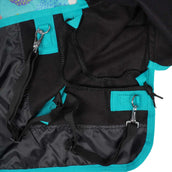 HB Harry & Hector Outdoordeken 0g Hedgehog Fleece Turquoise HB Harry & Hector Outdoordeken 0g Hedgehog Fleece Turquoise