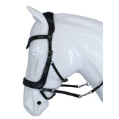 F.R.A Hoofdstel Glory Kingekruist Leder met Kralen Zwart F.R.A Hoofdstel Glory Kingekruist Leder met Kralen Zwart