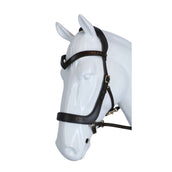 F.R.A Hoofdstel Glory Kingekruist Leder met Kralen Bruin F.R.A Hoofdstel Glory Kingekruist Leder met Kralen Bruin