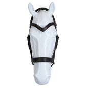 F.R.A Hoofdstel Glory Kingekruist Leder met Kralen Bruin F.R.A Hoofdstel Glory Kingekruist Leder met Kralen Bruin