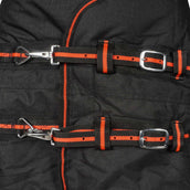 HB Outdoordeken Model Kentucky Afneembare Hals 300g Zwart HB Outdoordeken Model Kentucky Afneembare Hals 300g Zwart