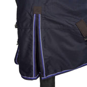 EQUITHÈME Outdoordeken Classic 1200D 100g Navy EQUITHÈME Outdoordeken Classic 1200D 100g Navy