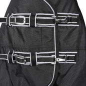 HKM Outdoordeken Premium 1680D 100g met Teddy voering Zwart HKM Outdoordeken Premium 1680D 100g met Teddy voering Zwart