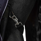 HKM Outdoordeken Premium 1680D 100g met Teddy voering Donkerblauw HKM Outdoordeken Premium 1680D 100g met Teddy voering Donkerblauw