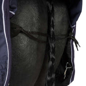 HKM Outdoordeken Premium 1680D 100g met Teddy voering Donkerblauw HKM Outdoordeken Premium 1680D 100g met Teddy voering Donkerblauw